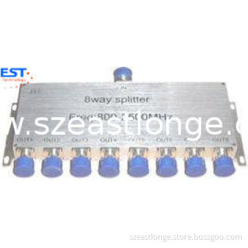 8 Way Power Divider/splitter 800-2500mhz